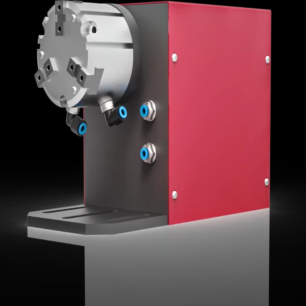 Dotpeenator™ R100 Havalı Divizör Döner Eksen