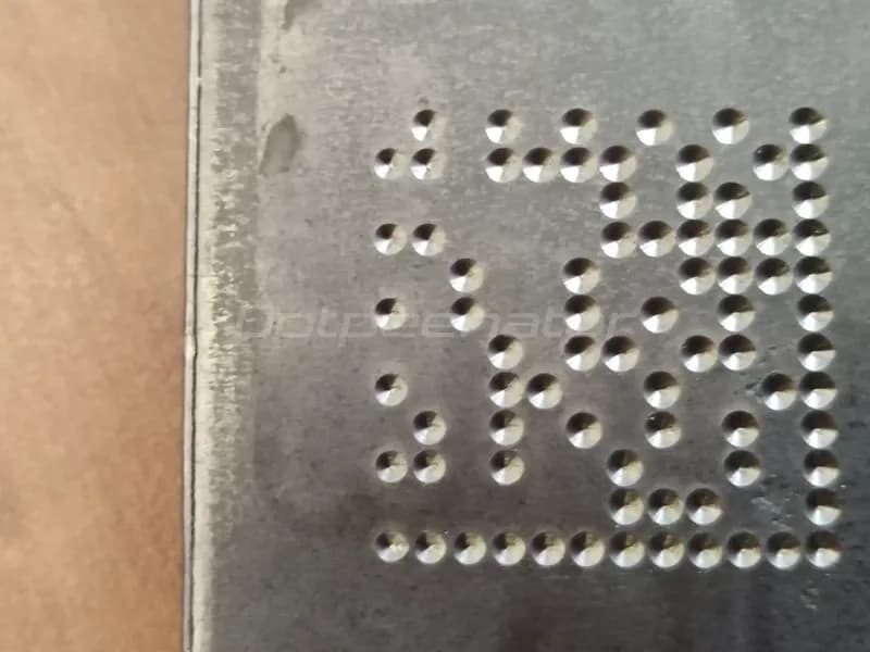 DataMatrix on Steel Plate